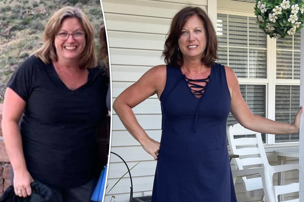 Mom loses 58 pounds in a year by walking, eating healthier